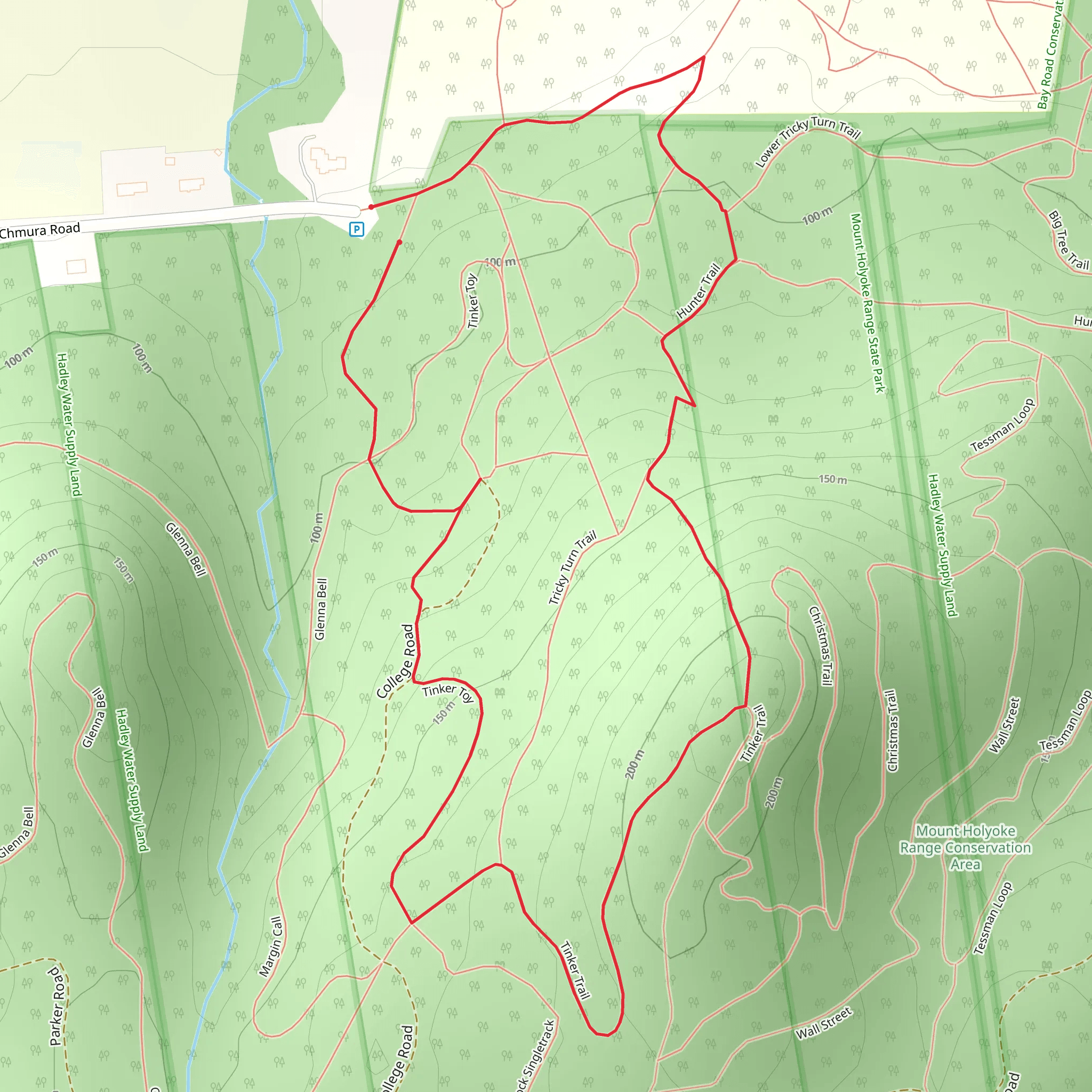 Chmura Road Loop mobile static map