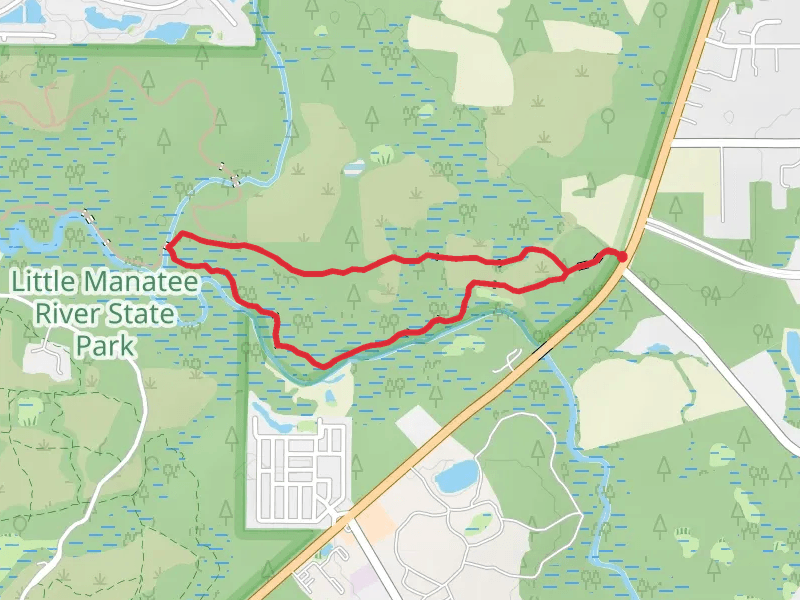 Little Manatee River State Park Loop