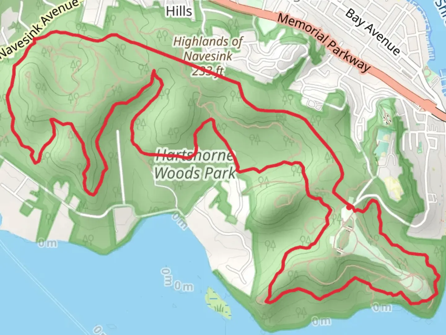 An image depicting the trail Lower and Upper Rocky Point, Laurel Ridge and Cuesta Ridge Loop and its surrounding area.