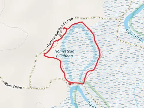 Kinchega Homestead Billabong Walk