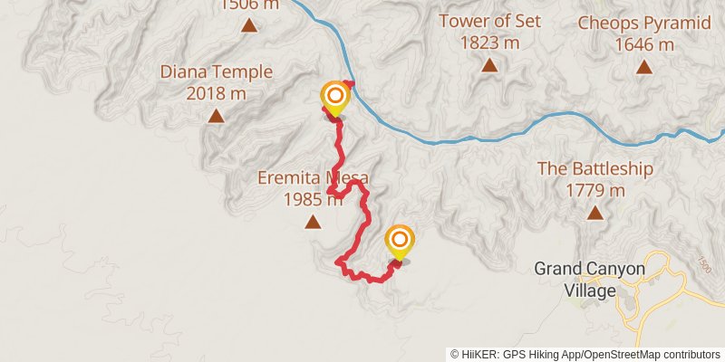 Boucher Trail stage 3 Map