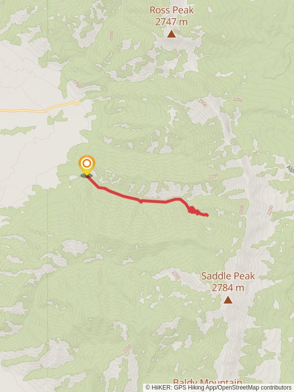 Truman Gulch from Forswall Road