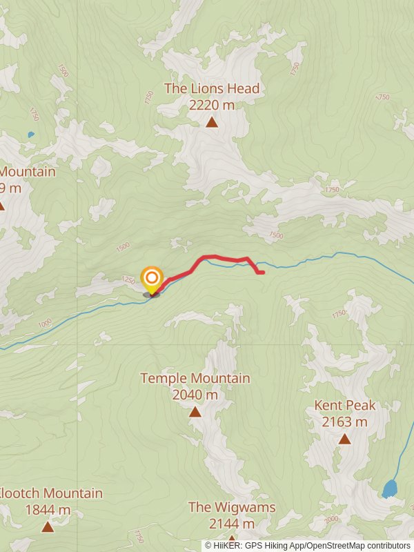 Kent Creek via Pacific Northwest Trail