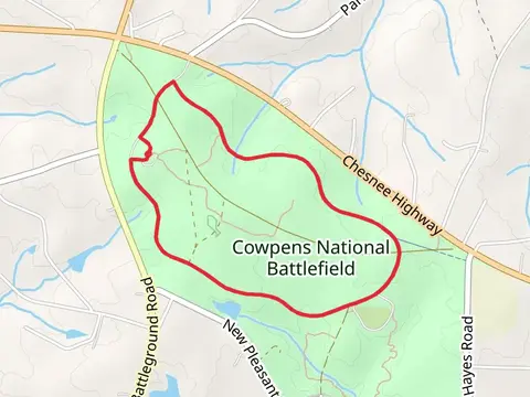Cowpens National Battlefield Loop