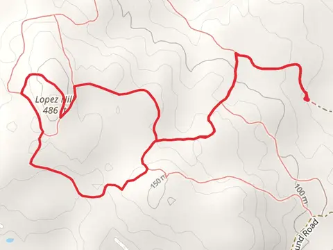 Loop around Lopez Hill