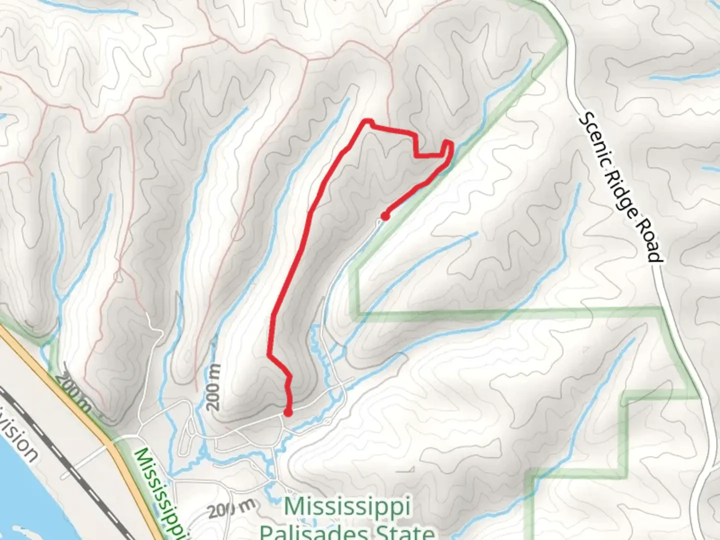 An image depicting the trail Bittersweet and Aspen Trail and its surrounding area.