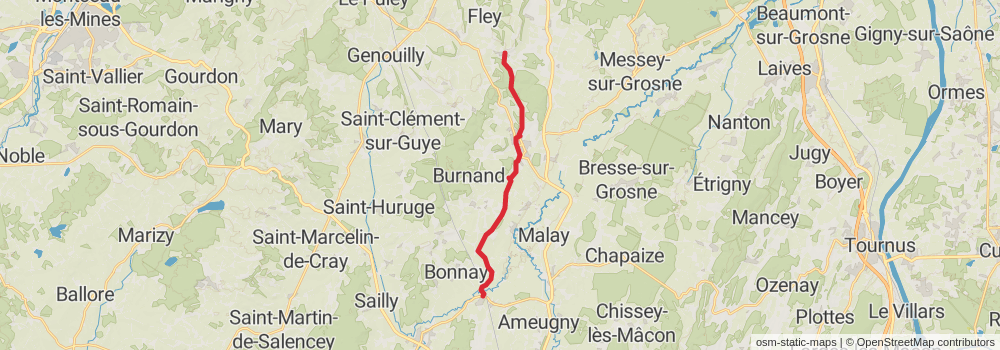 Camino Strasbourg-Saint Jean Pied de Port via Le Puy stage 28 Map