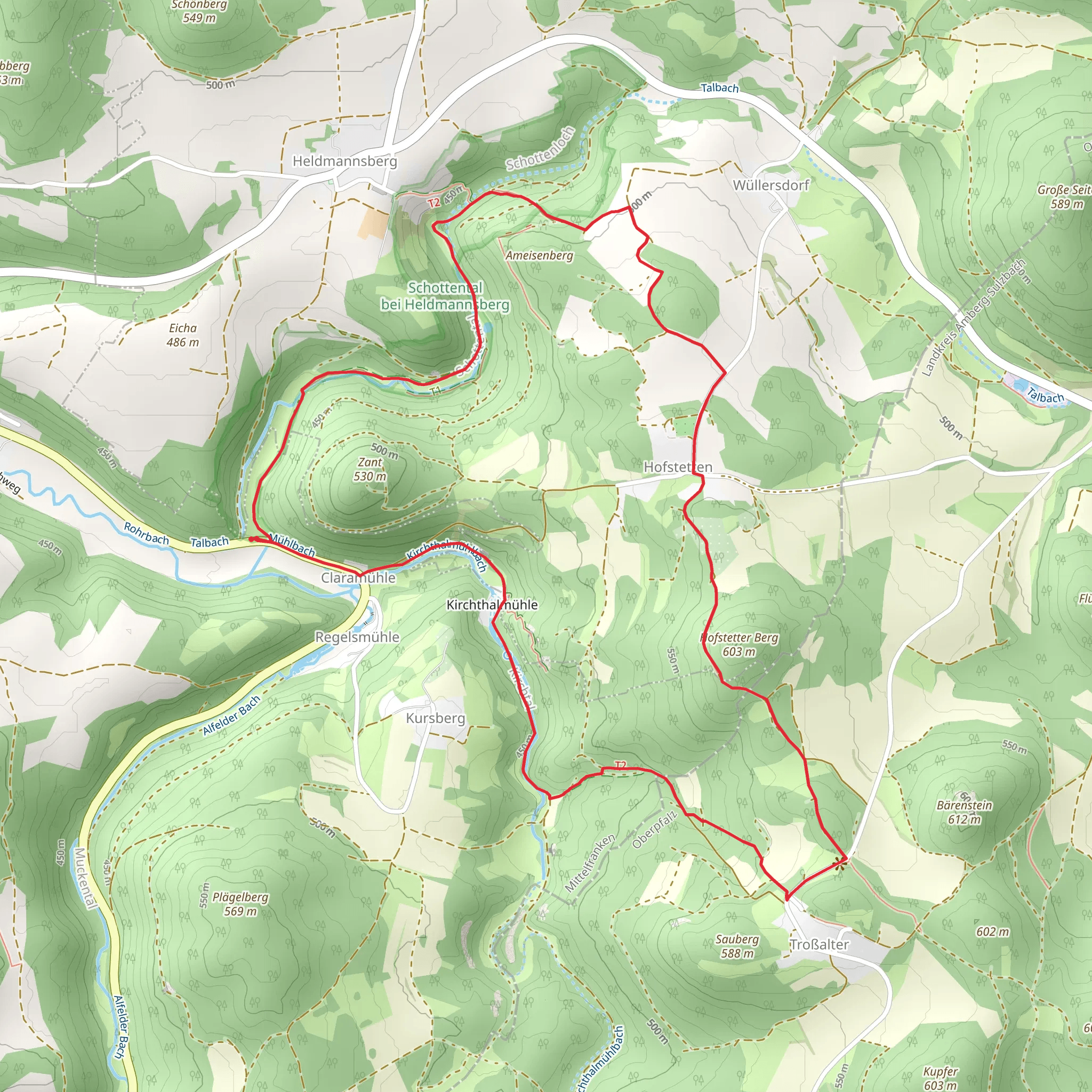 Rotring and Gruenring Loop mobile static map