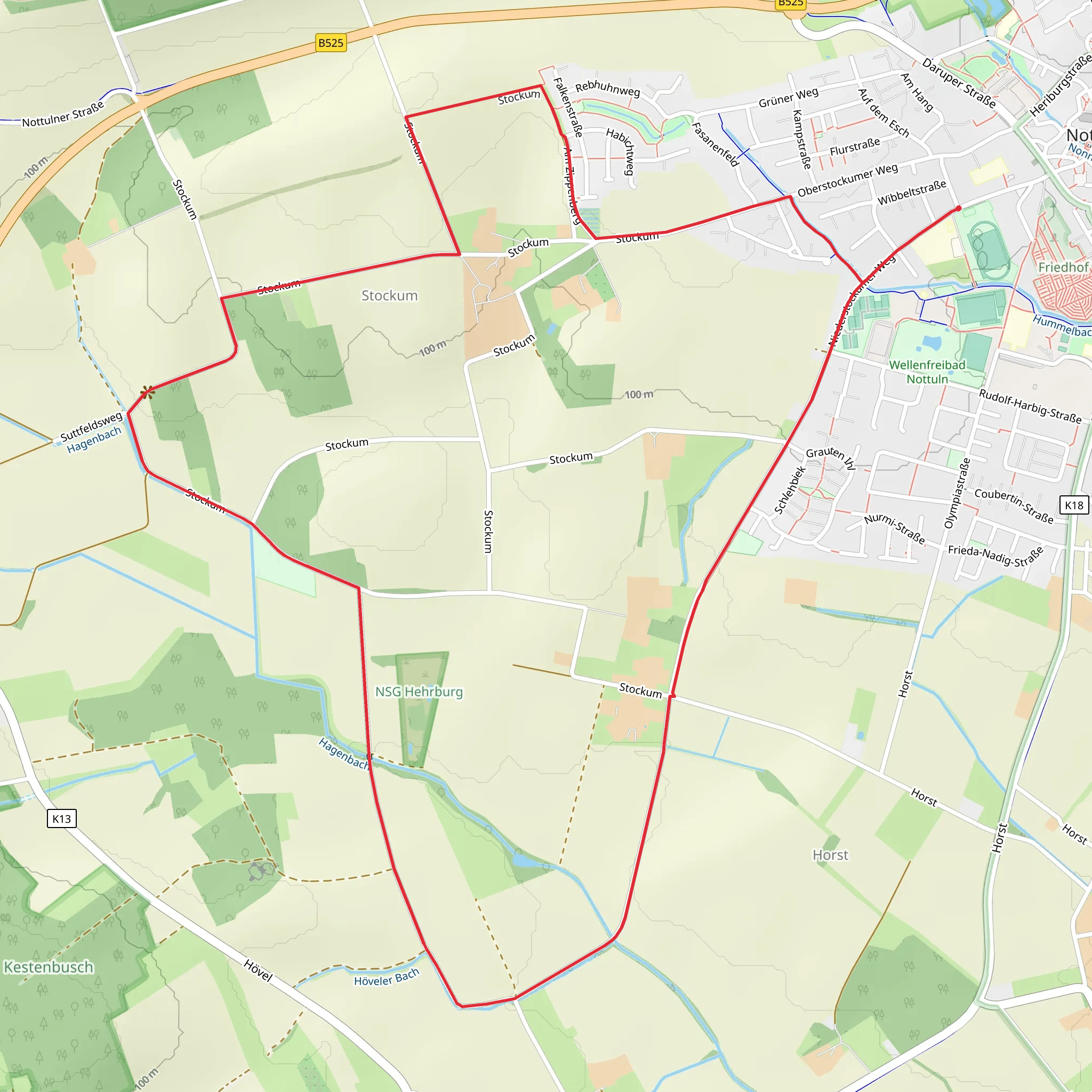 Stockum Loop mobile static map