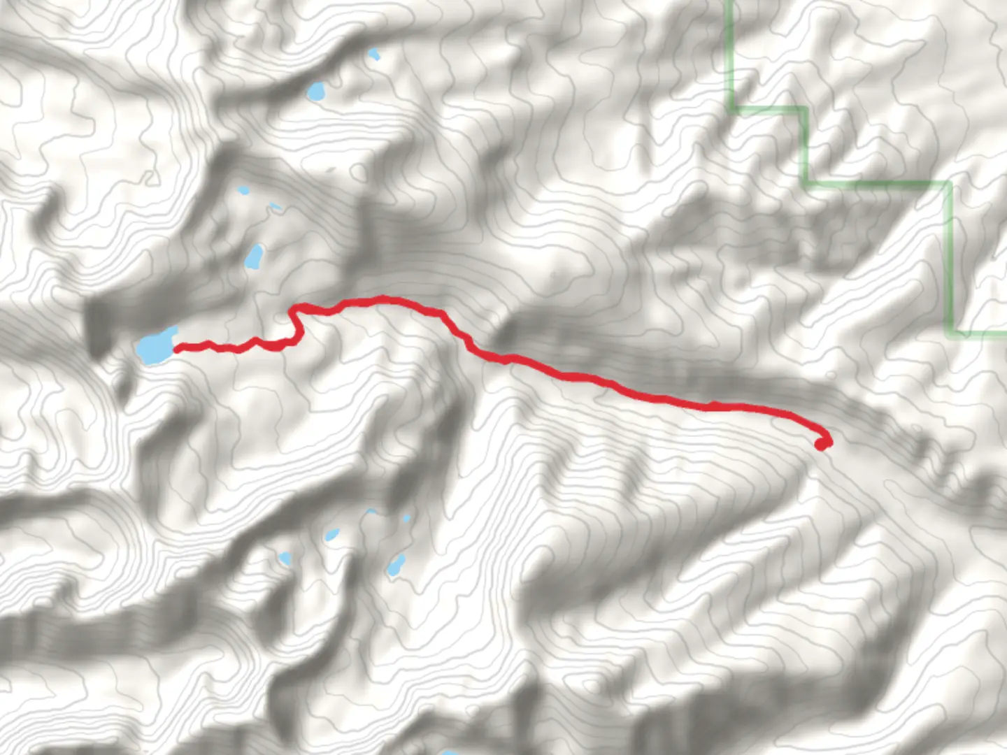 An image depicting the trail Bear Valley Lakes Walk and its surrounding area.