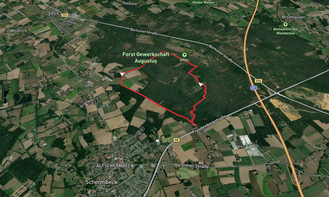 Ruester Mark Rundweg