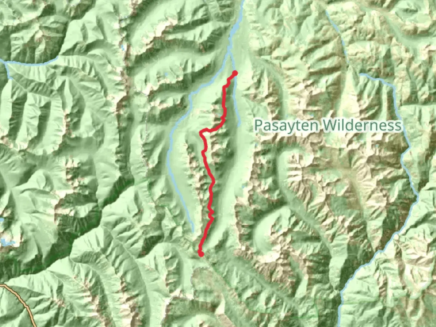 An image depicting the trail Buckskin Ridge Trail and its surrounding area.