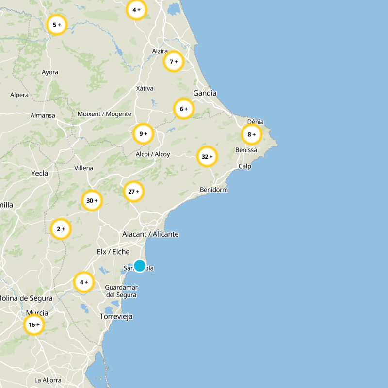 la Vila Joiosa / Villajoyosa Static Map