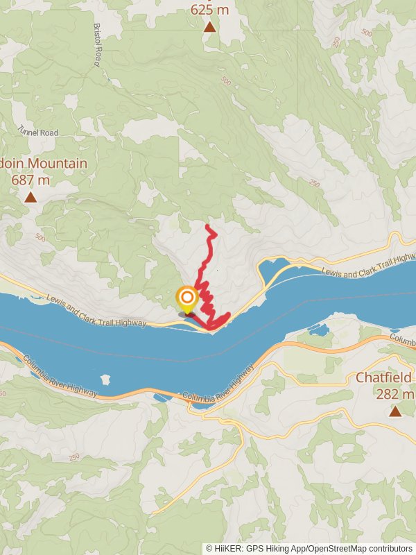 Old Ranch Road Trail mobile static map