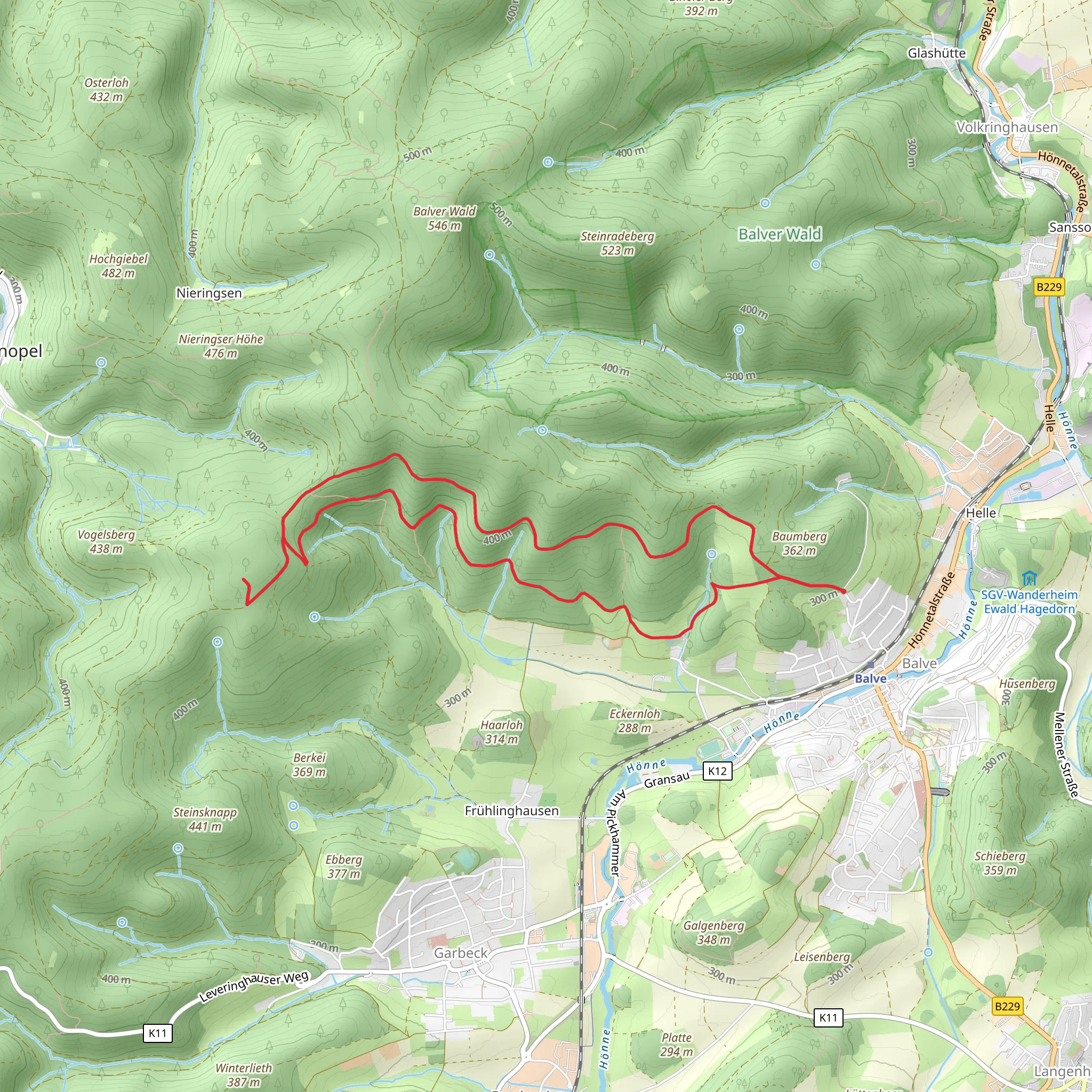 Gremberg Loop mobile static map