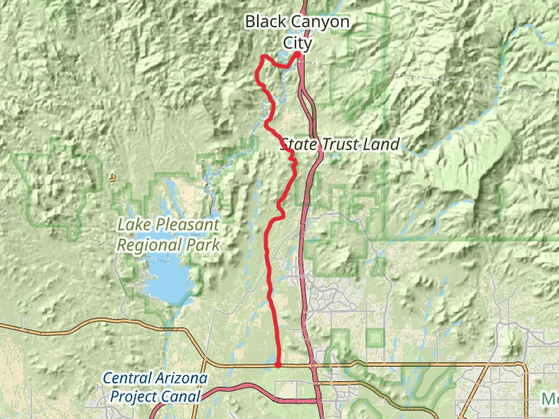 Maricopa Trail - Black Canyon Trail
