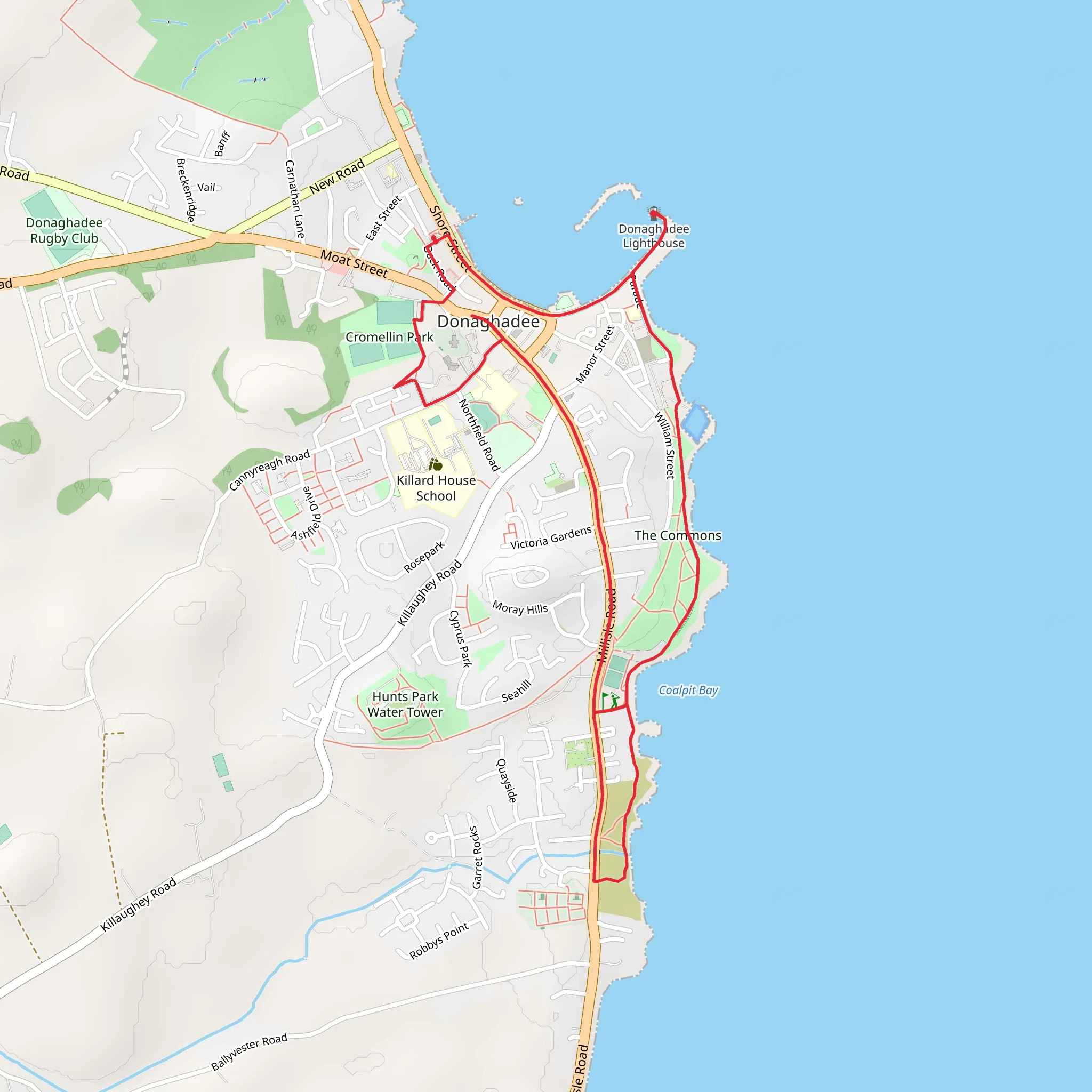 Ulster Scots Walk - Donaghadee mobile static map