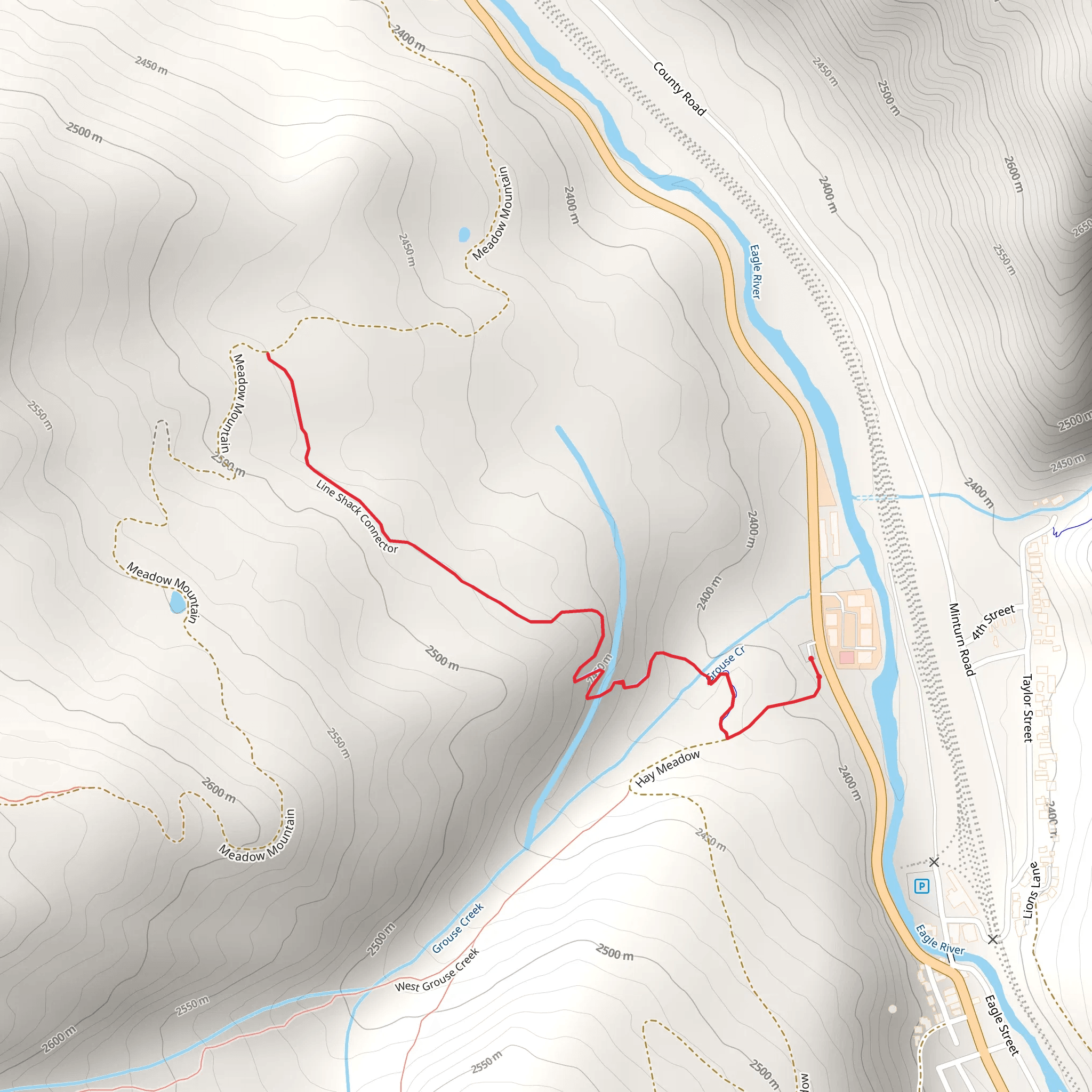 Half Nelson Trail mobile static map