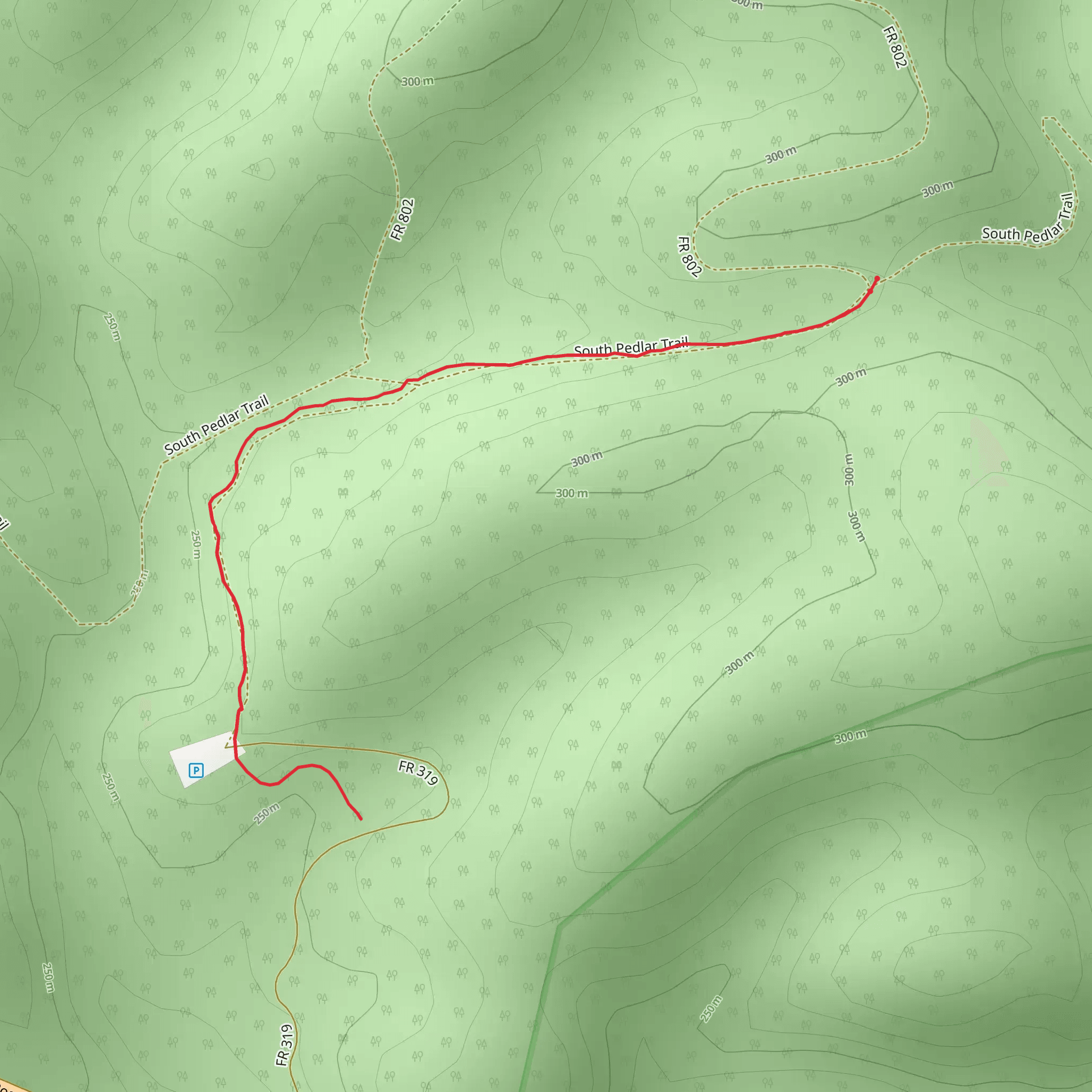 Terrapin Trail mobile static map