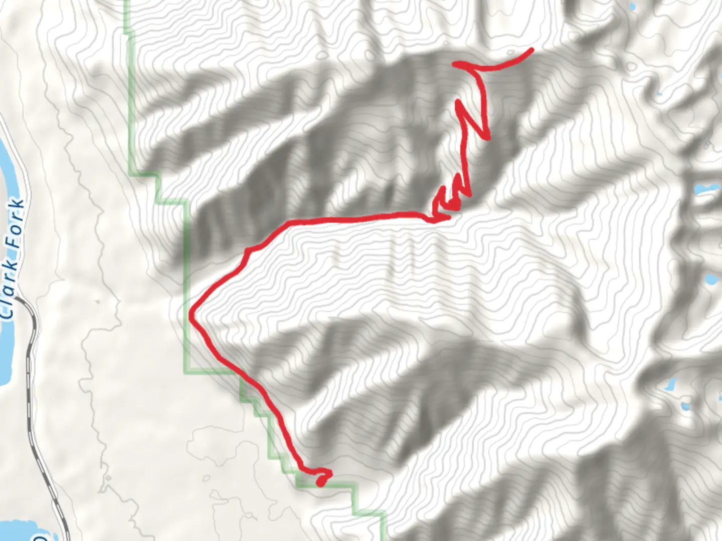 An image depicting the trail Sqaylth-kwum Creek Trail and its surrounding area.