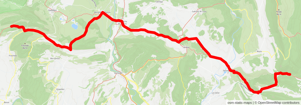 GR 1 Sender Historic stage 62 Map