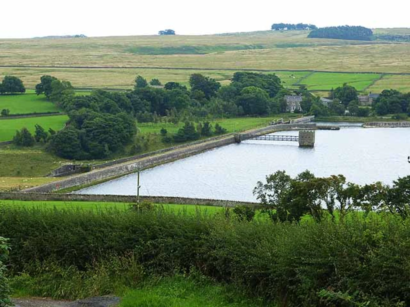 An image depicting the trail Grassholme, Blackton and Hury Reservoir Loop and its surrounding area.