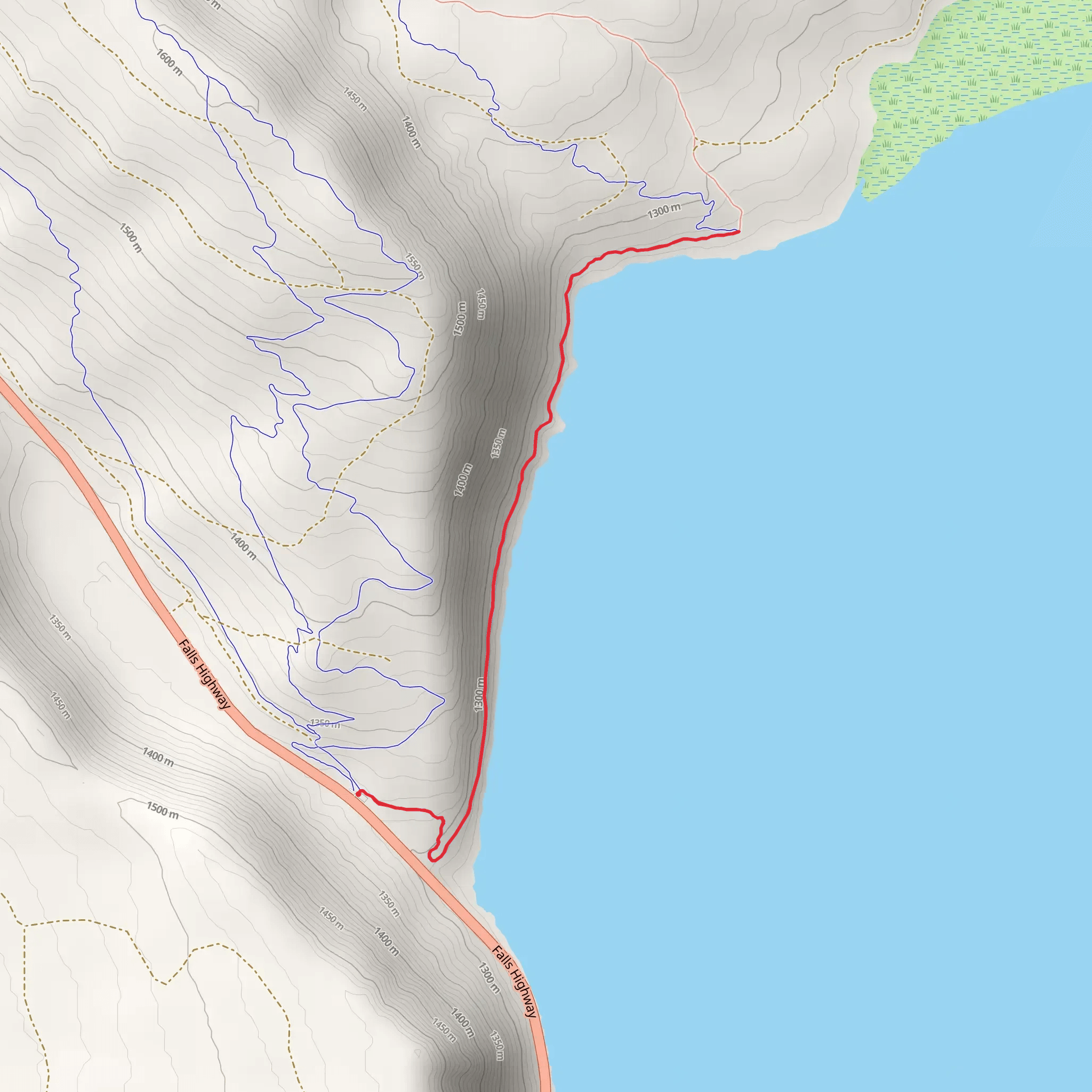 Queen of the Lake mobile static map