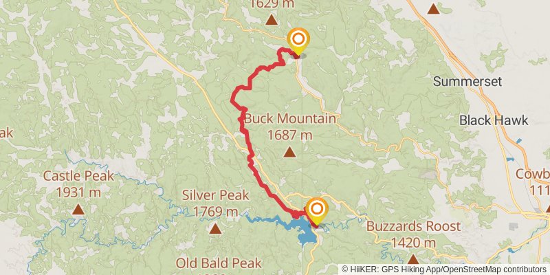 Centennial Trail - South Dakota stage 4 Map