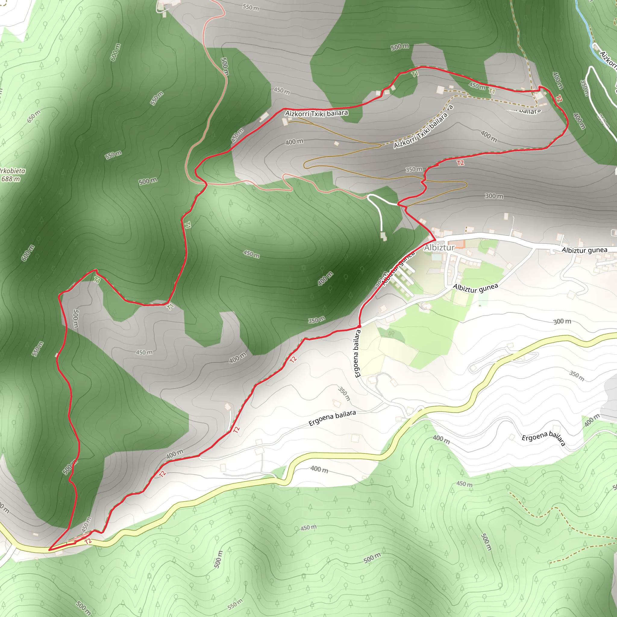 Road of the Causeway SL GI 13 mobile static map