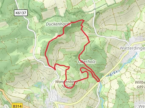 Wannenberg via Alter Postweg
