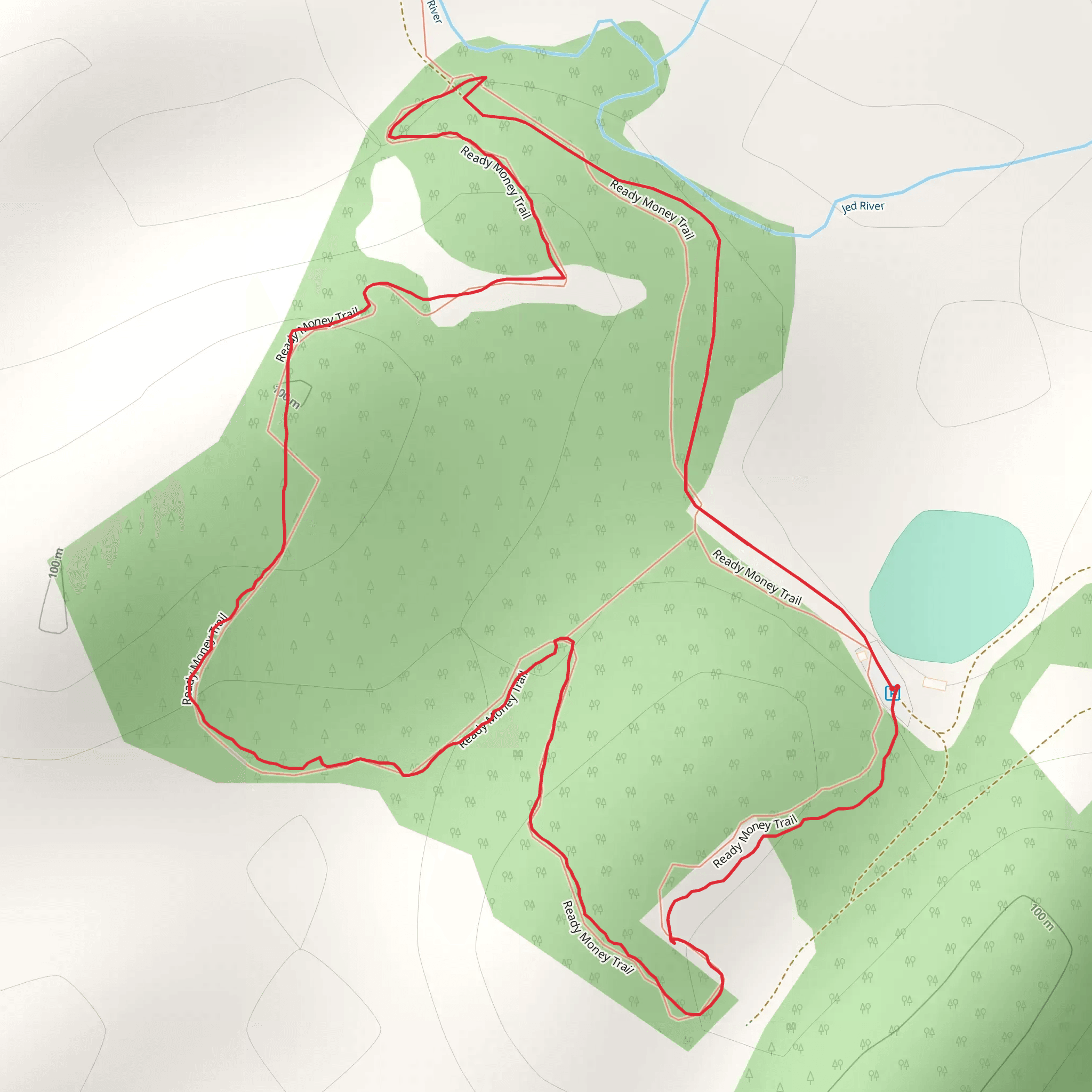 Ready Money Trail mobile static map