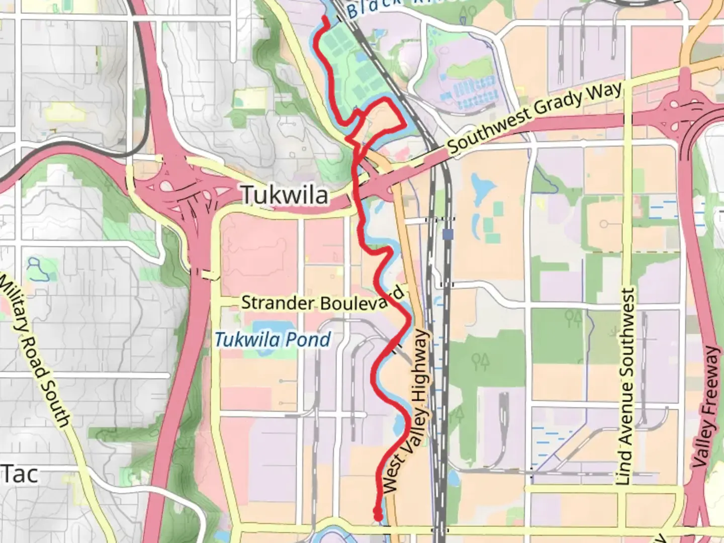An image depicting the trail Green River Trail Out and Back and its surrounding area.