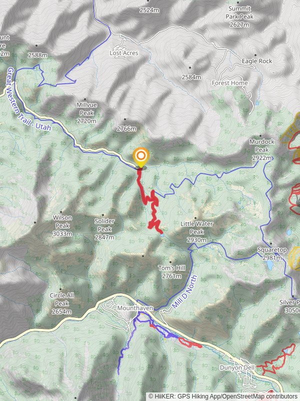 Dog Lake via Big Water Trail