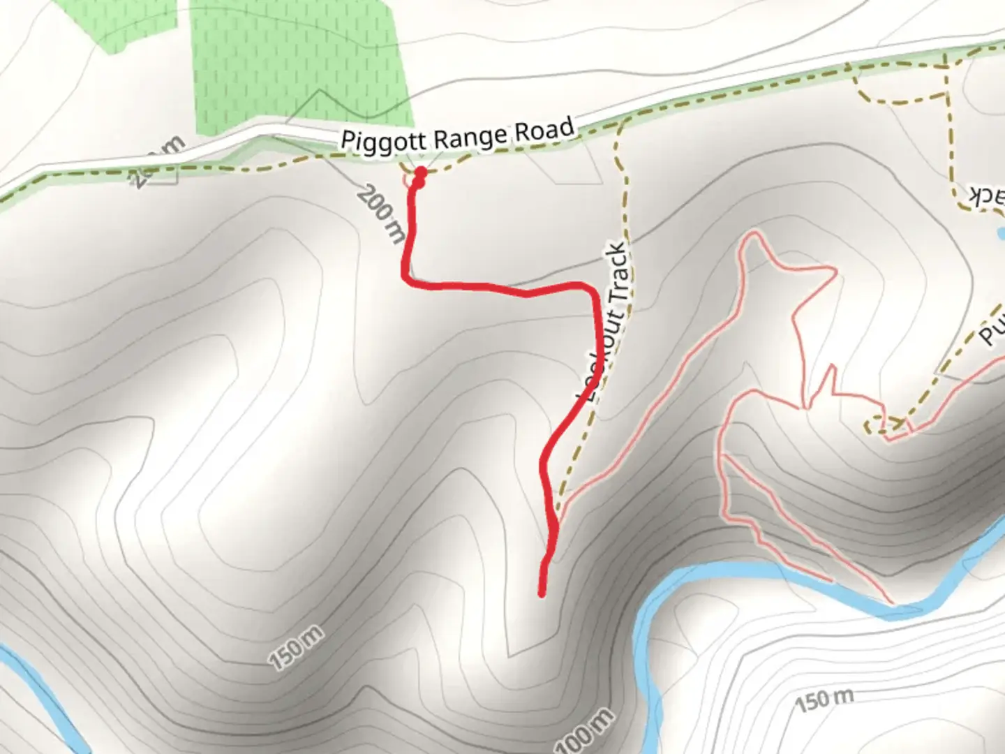An image depicting the trail Punchbowl Lookout Walk and its surrounding area.