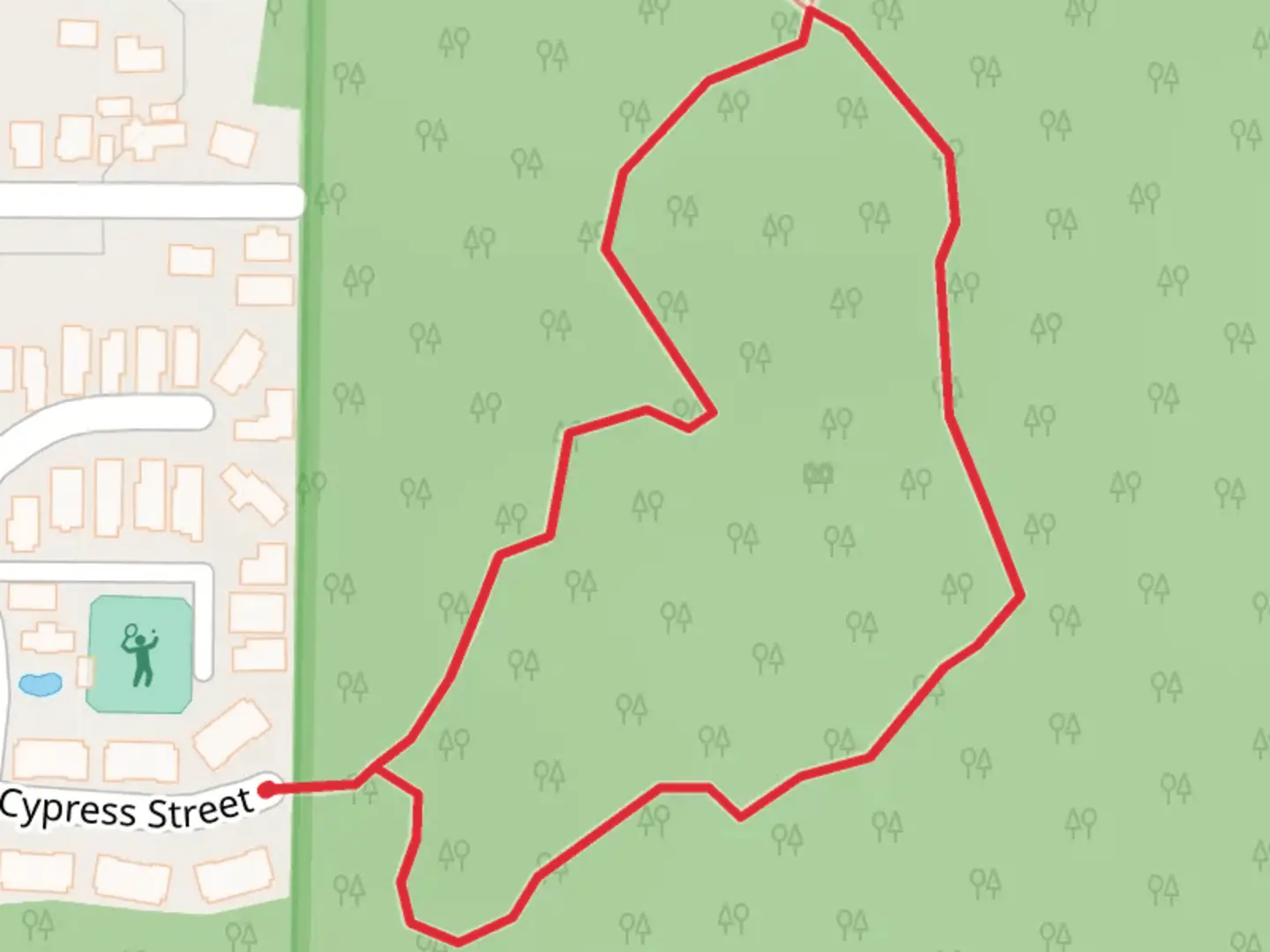An image depicting the trail Eastern Lake Loop Trail and its surrounding area.