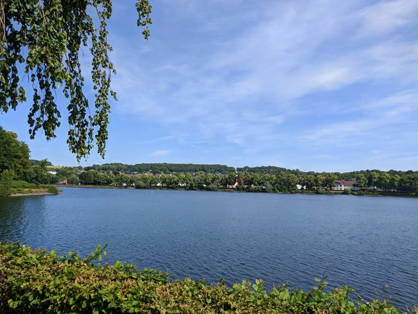 An image depicting the trail WestfalenWanderWeg and its surrounding area.
