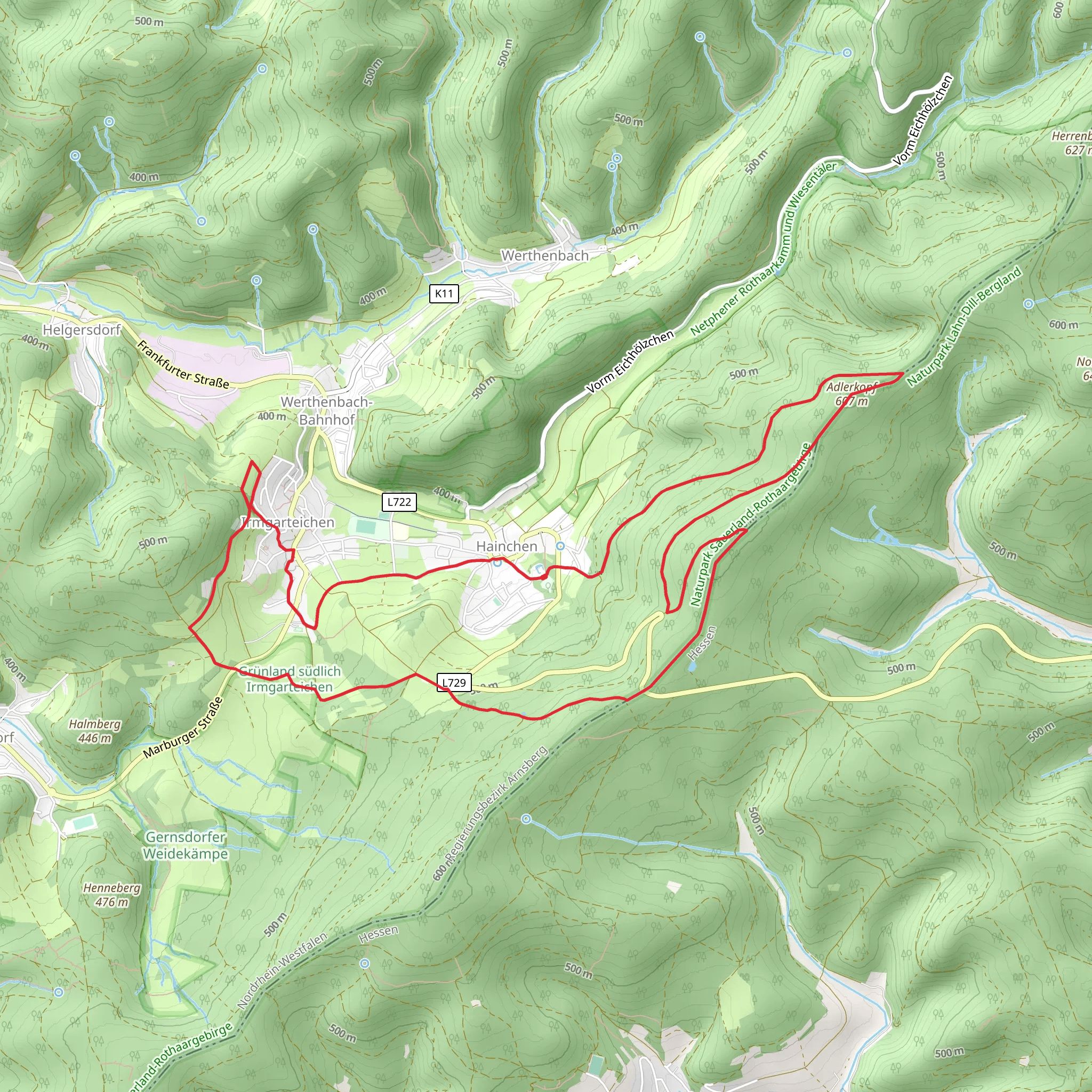Sonnenweg mobile static map
