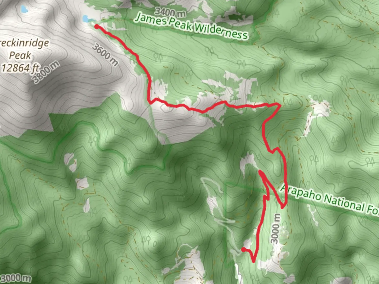 An image depicting the trail Bill Moore Lake and its surrounding area.