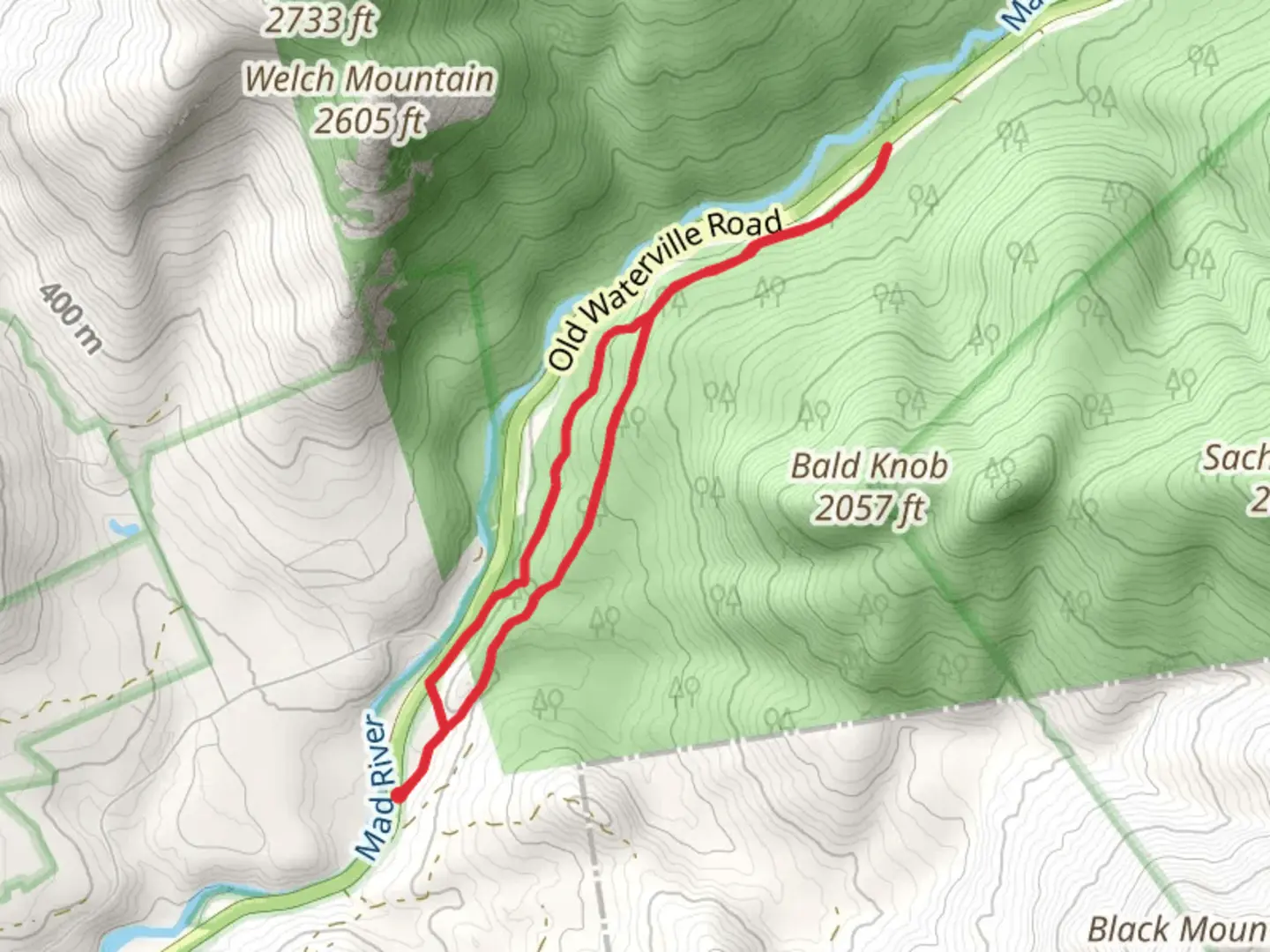An image depicting the trail Pine Flat XC Loop Trail and its surrounding area.