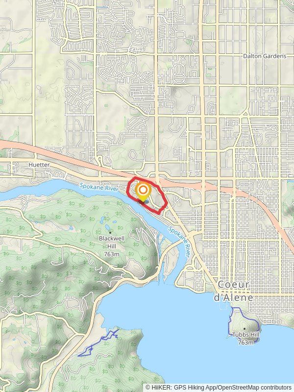 Riverstone Park via North Idaho Centennial Loop Trail