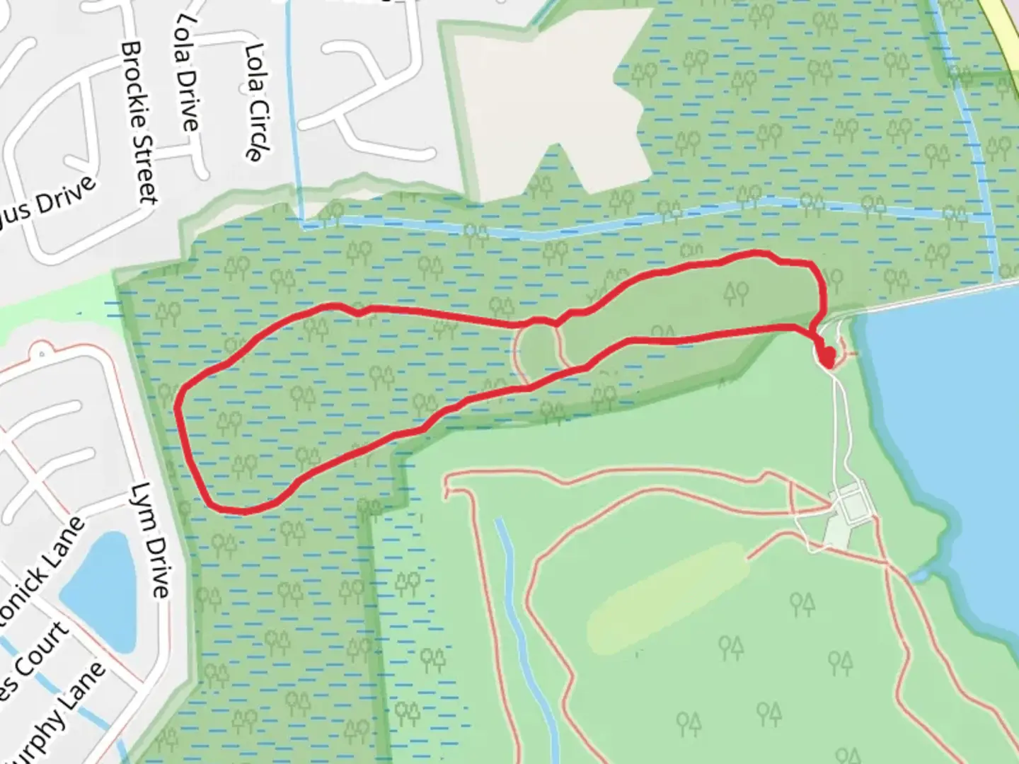 An image depicting the trail Stumpy Lake Natural Area Loop and its surrounding area.