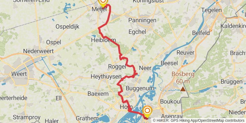 Hertogenpad stage 10 Map