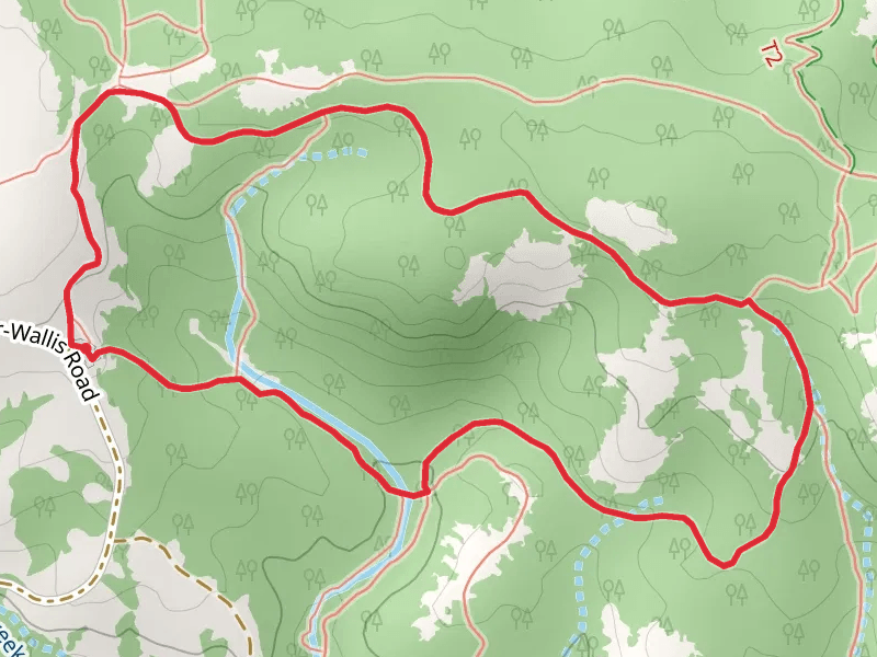 Headquarters Overlook - Crow Creek Loop Trail
