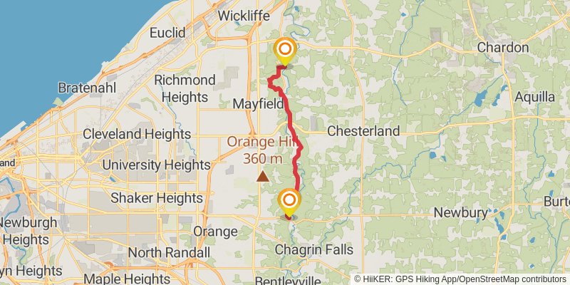 Buckeye Trail stage 3 Map