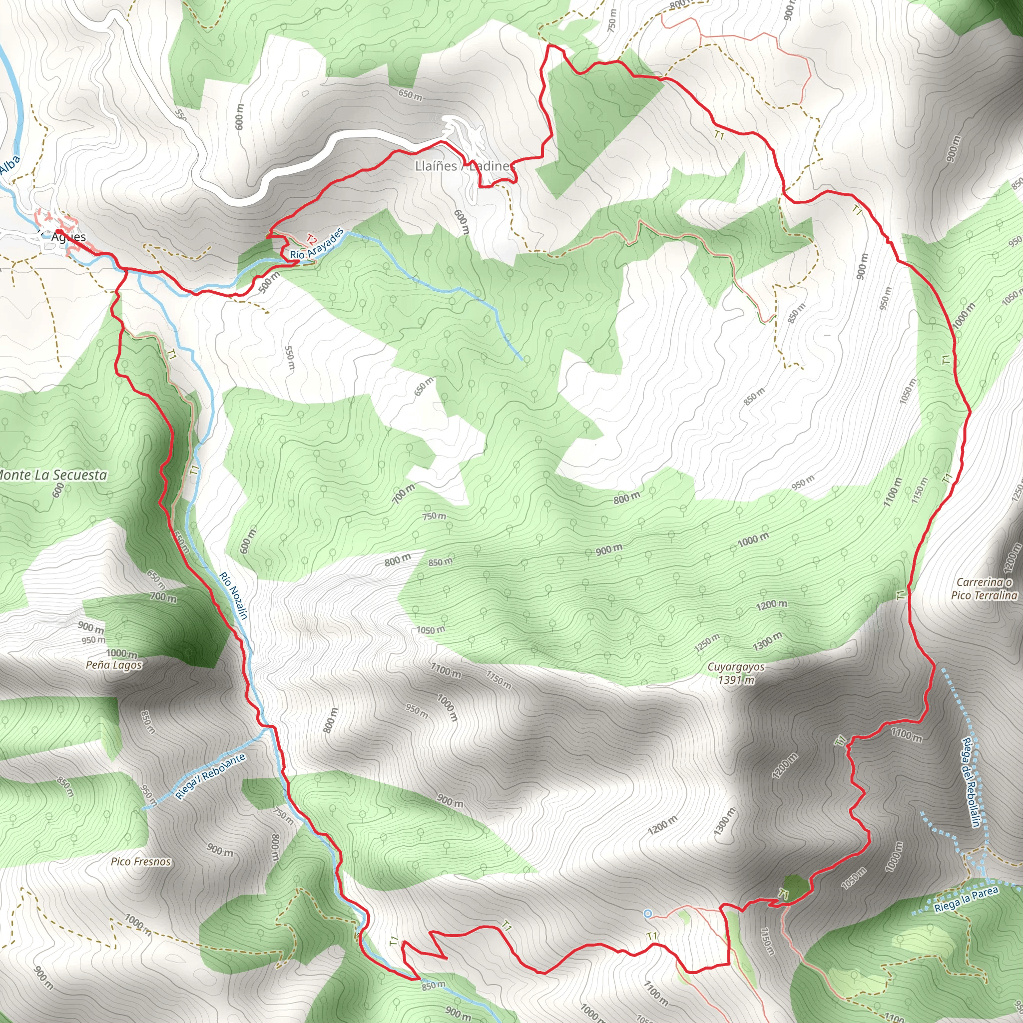 Route of gayo necklace mobile static map