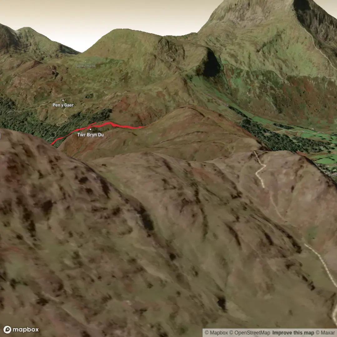 An image depicting the trail Hike from Beddgelert and its surrounding area.