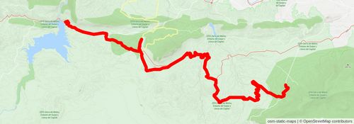 GR 7 - Andalucia stage 6 Map