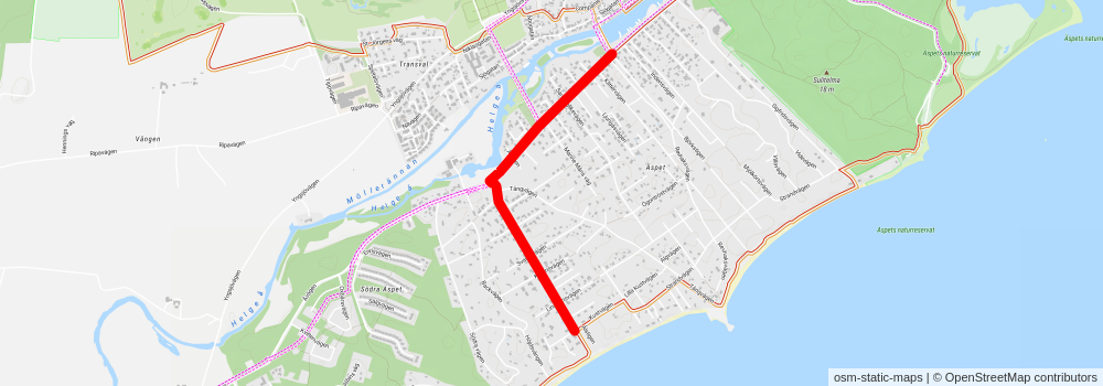 Skåneleden 6 alt 2 Map