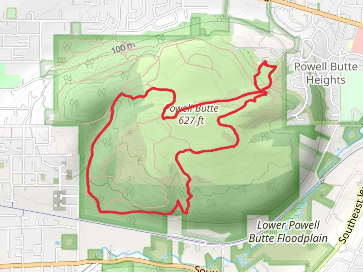 An image depicting the trail Cedar Grove and Wildhorse Loop Trail and its surrounding area.