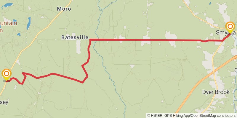 Matagamon - Houlton stage 3 Map